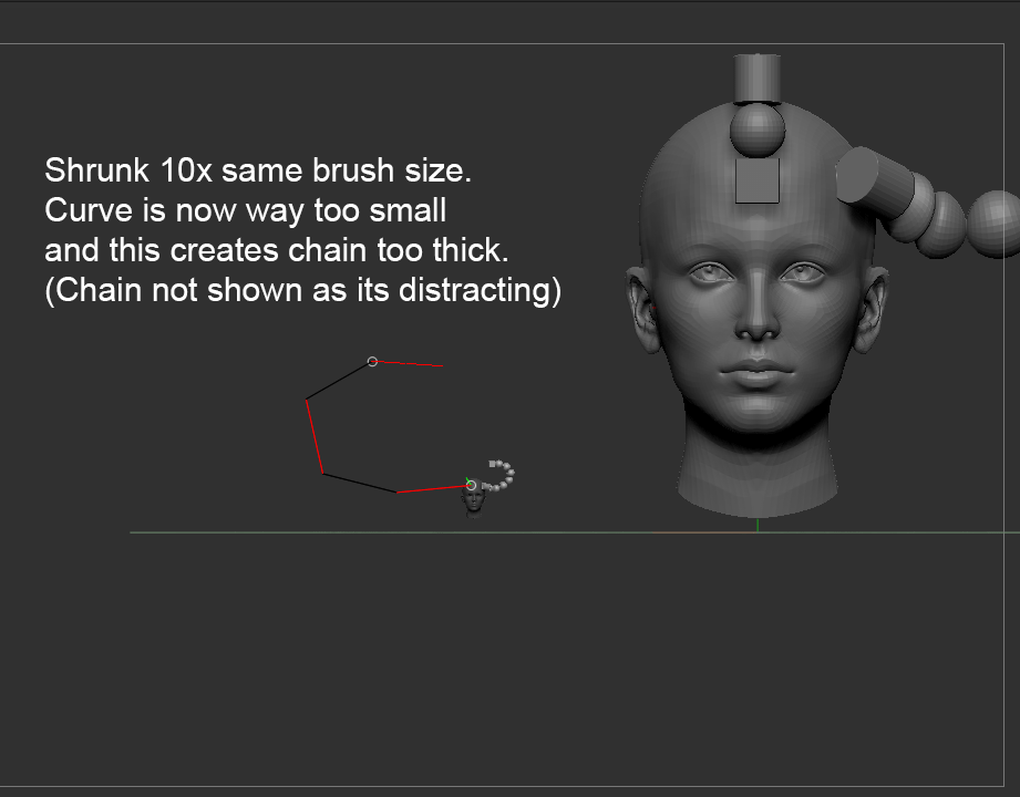 change object origin zbrush