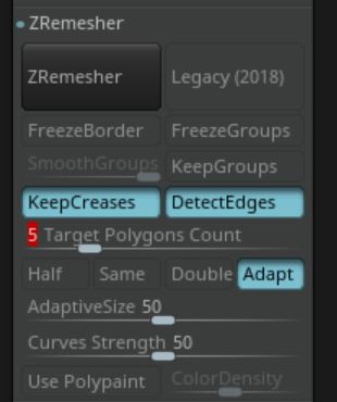 zRem settings