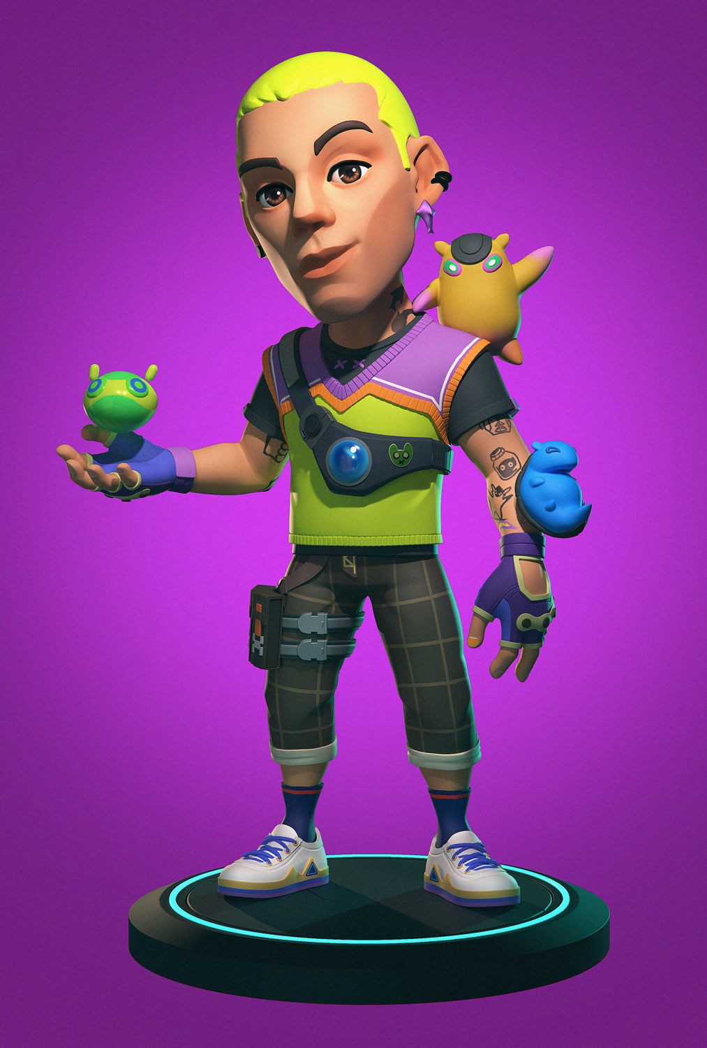gekko-zbrush