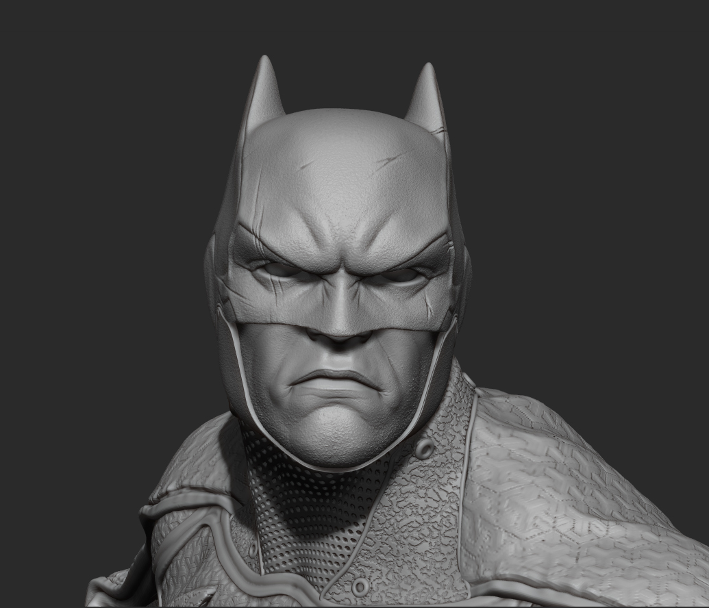 Batman for 1/6 scale printing - ZBrushCentral