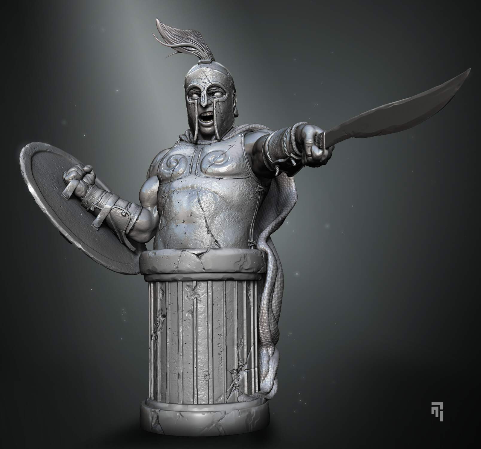 Spartan Warrior - ZBrushCentral