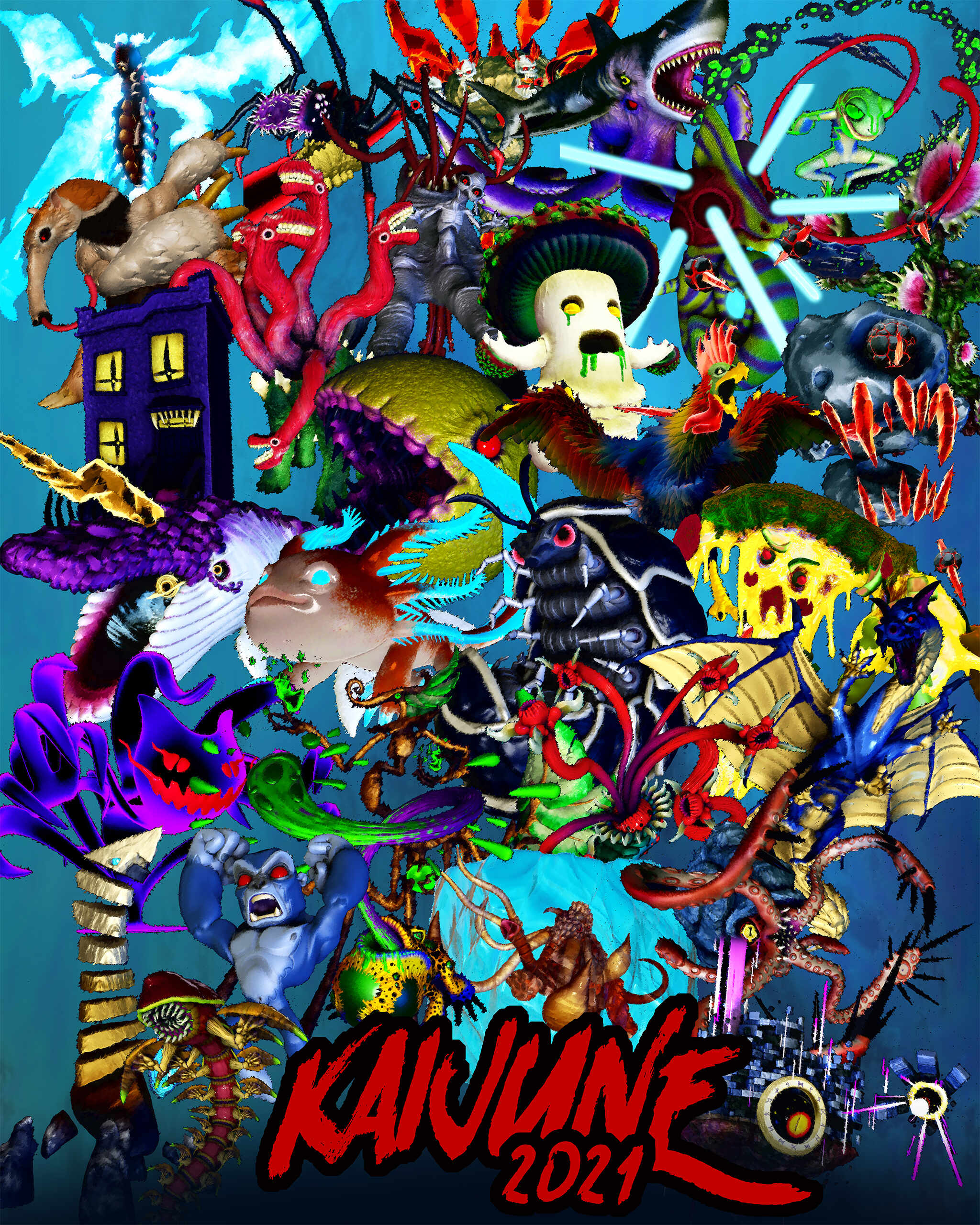 Monster konbini Art! モンスターコンビニアート！