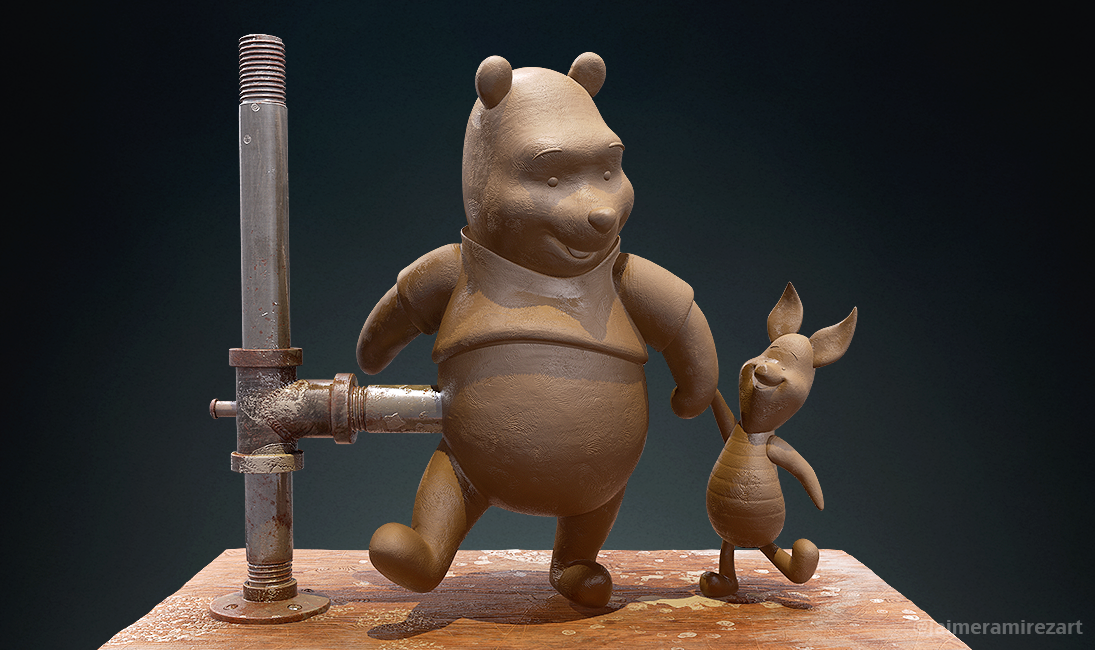 WinnieThePooh_Piglet_Clay_03_JR