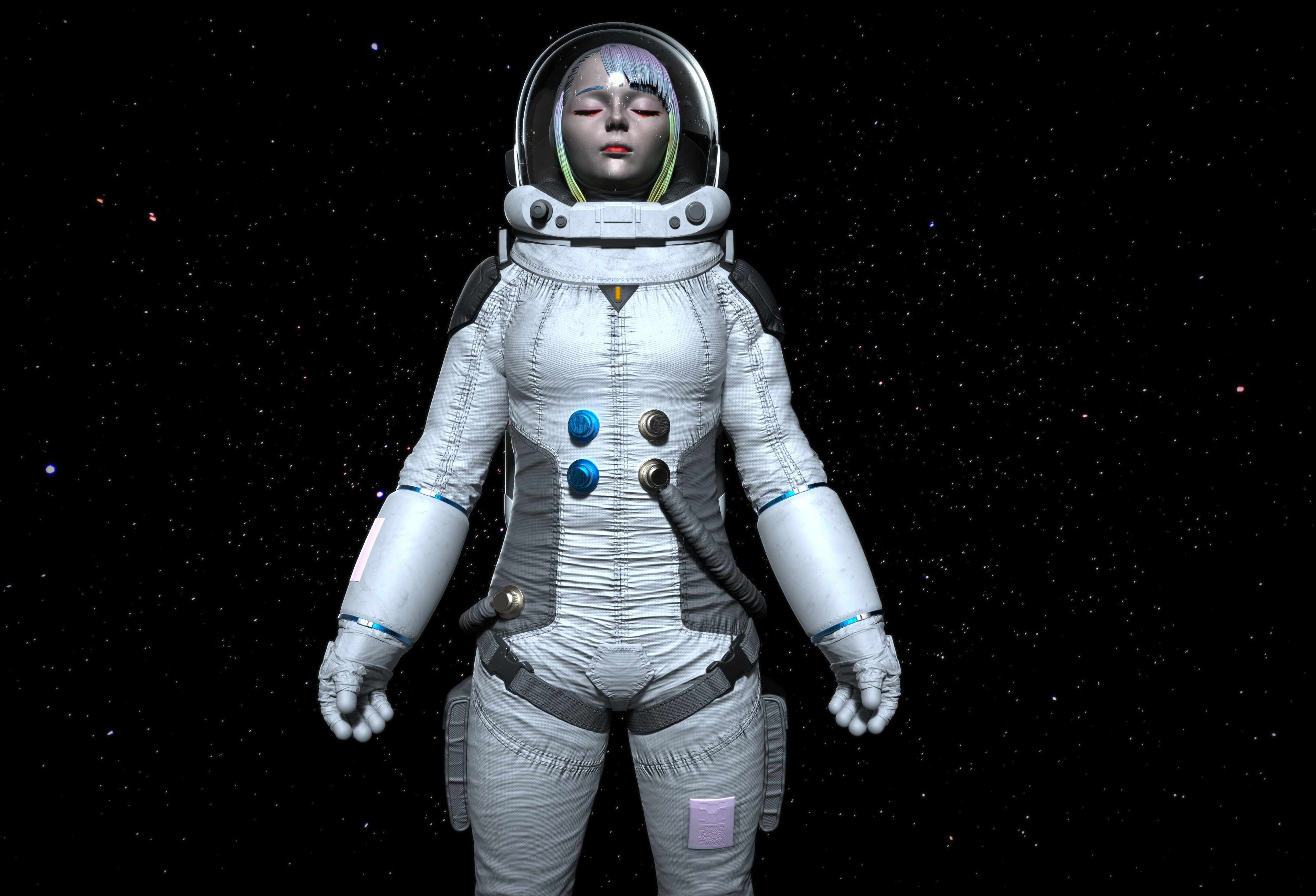 Lucy on the moon M-Sparks_front view