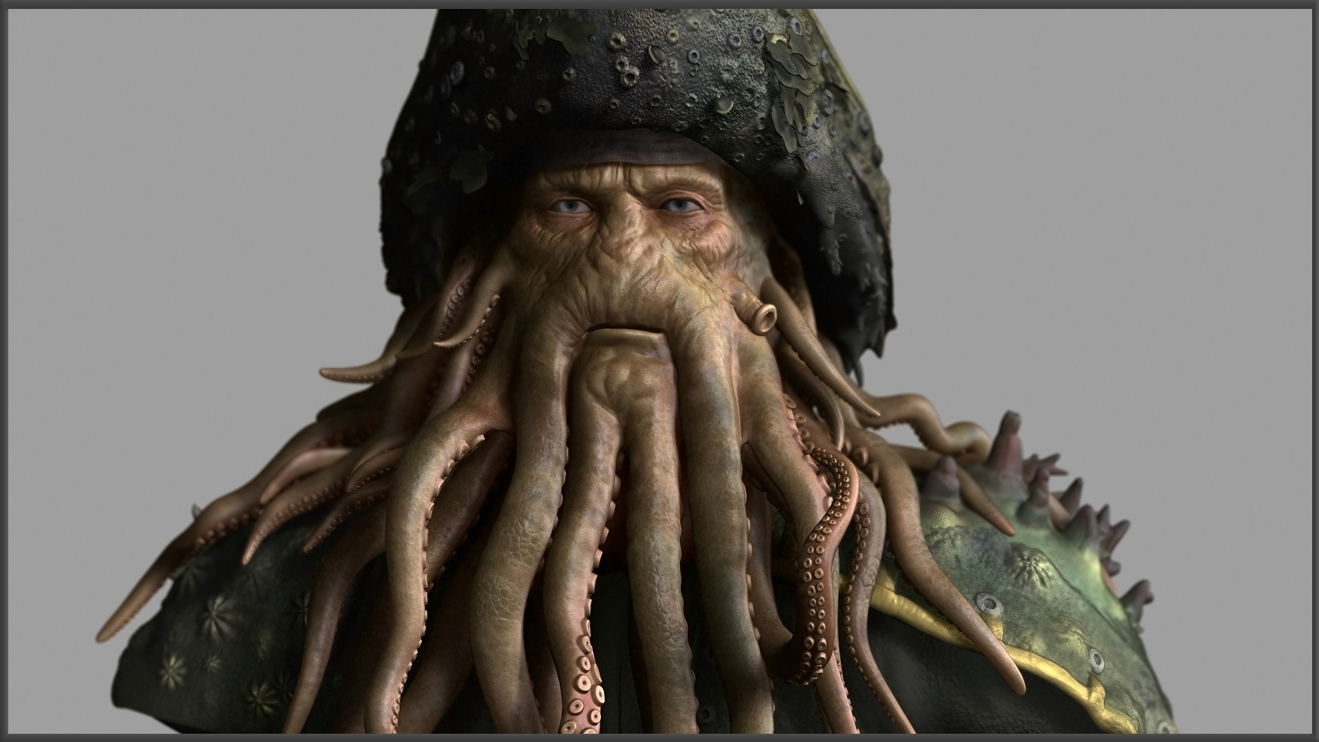 Davy Jones Model Zbrushcentral