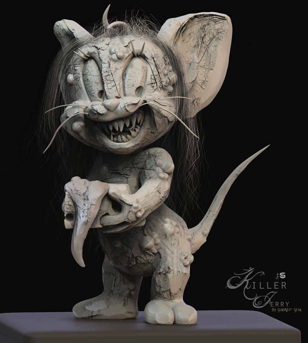 Killer_Jerry_Digital_Sculpture_SurajitSen_Nov2021A_L