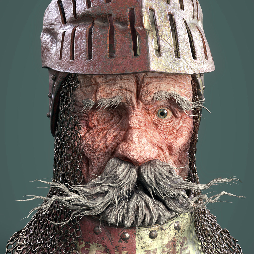 old_knight_IR_rendering_closeup