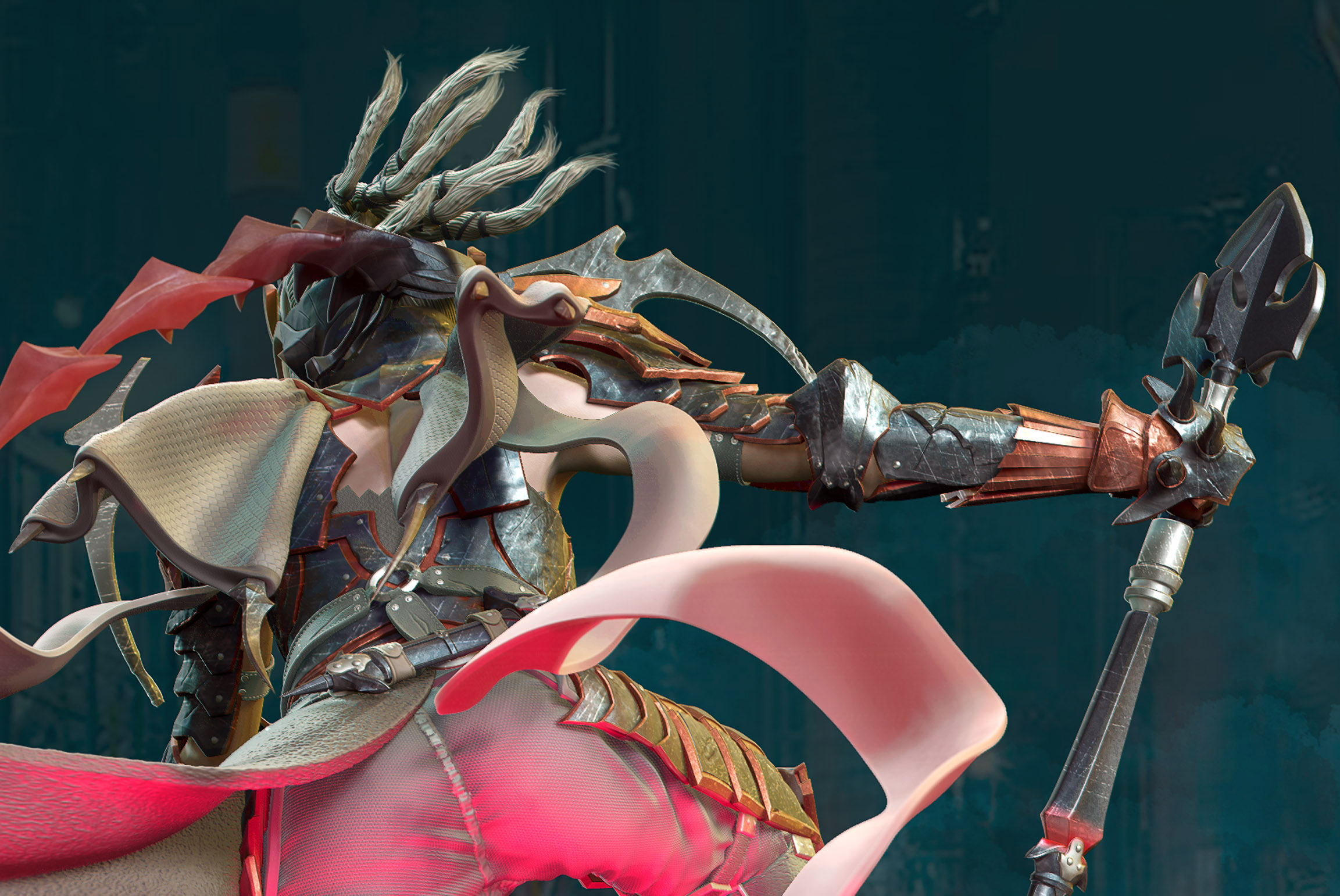 Aranea back_closeup