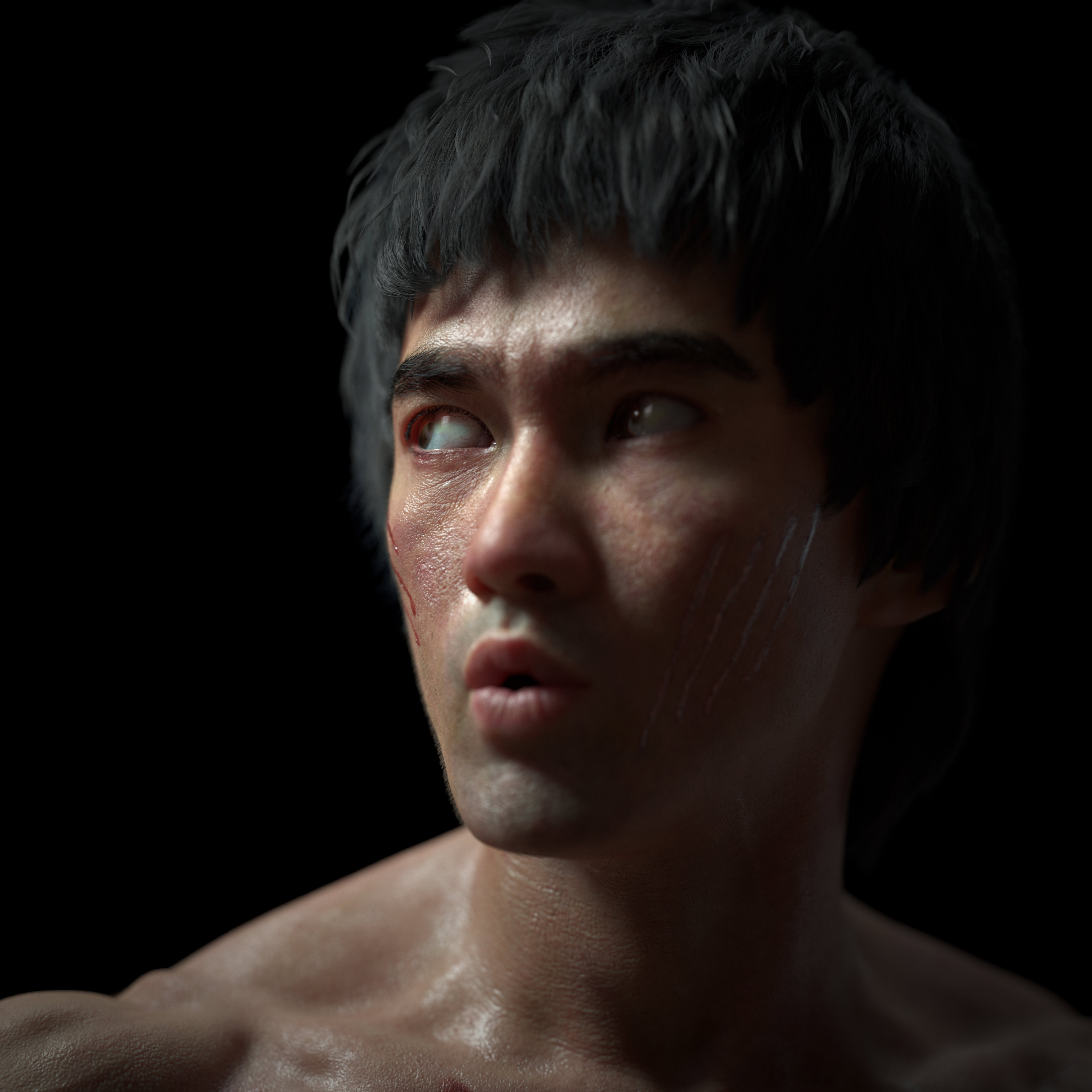 Bruce Lee Zbrushcentral