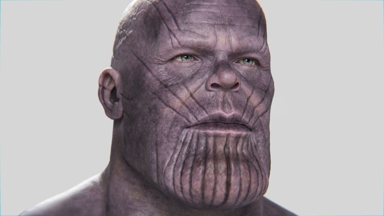Thanos 3d Model W I P Zbrushcentral