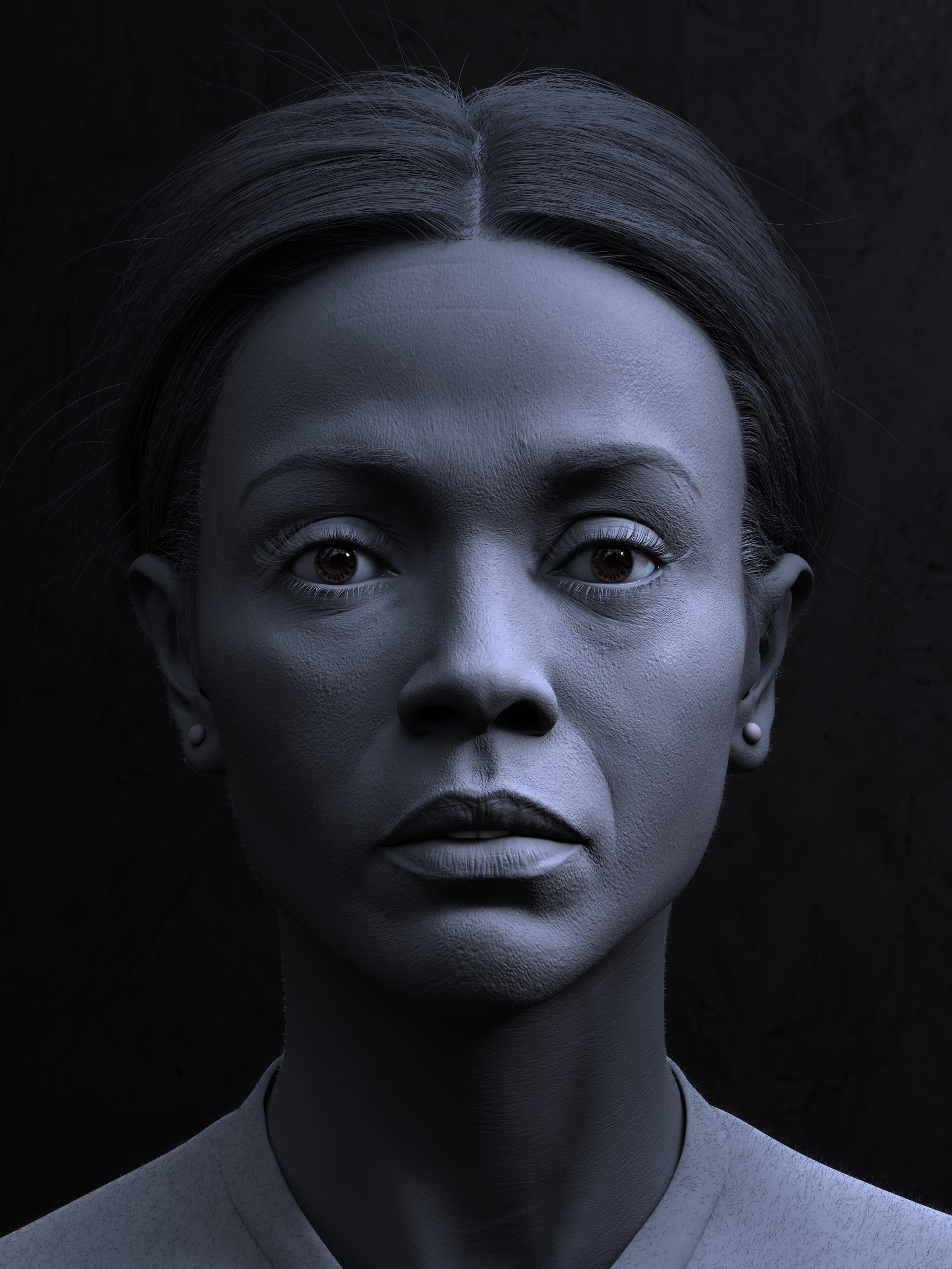 Zoe Saldana portrait - ZBrushCentral