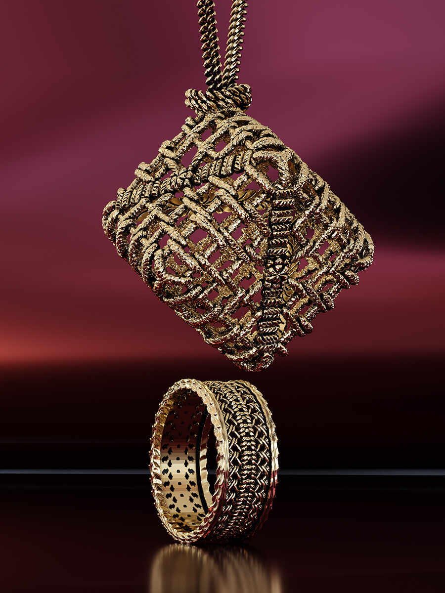 Golden Weaving - Render
