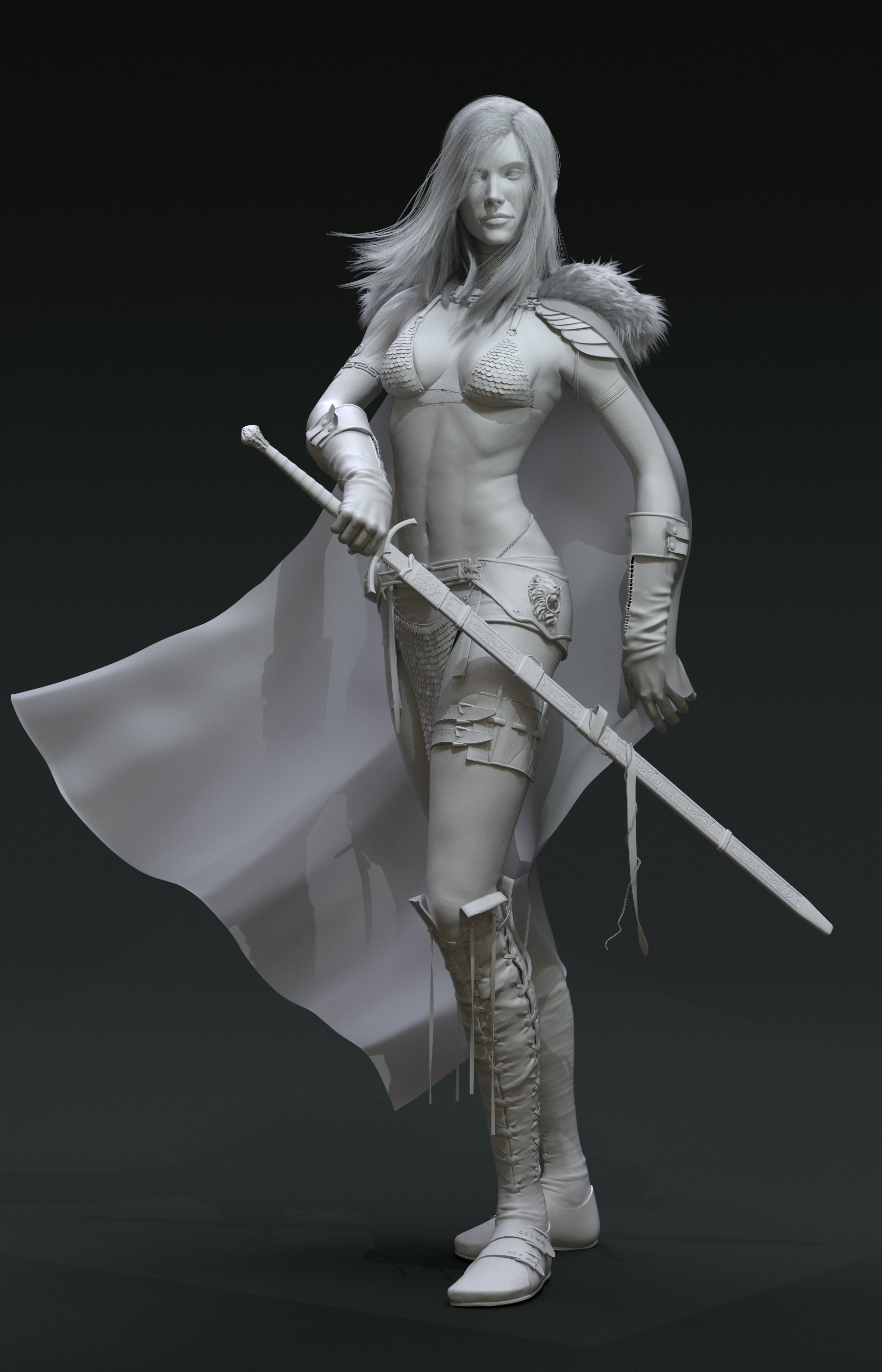 04_Red_Sonja_ClayRender.jpg