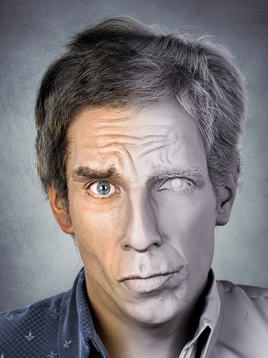Photorealistic Digital 3d Portrait Of Ben Stiller Zbrushcentral Photorealistic Digital 3d Portrait Of Ben Stiller Zbrushcentral