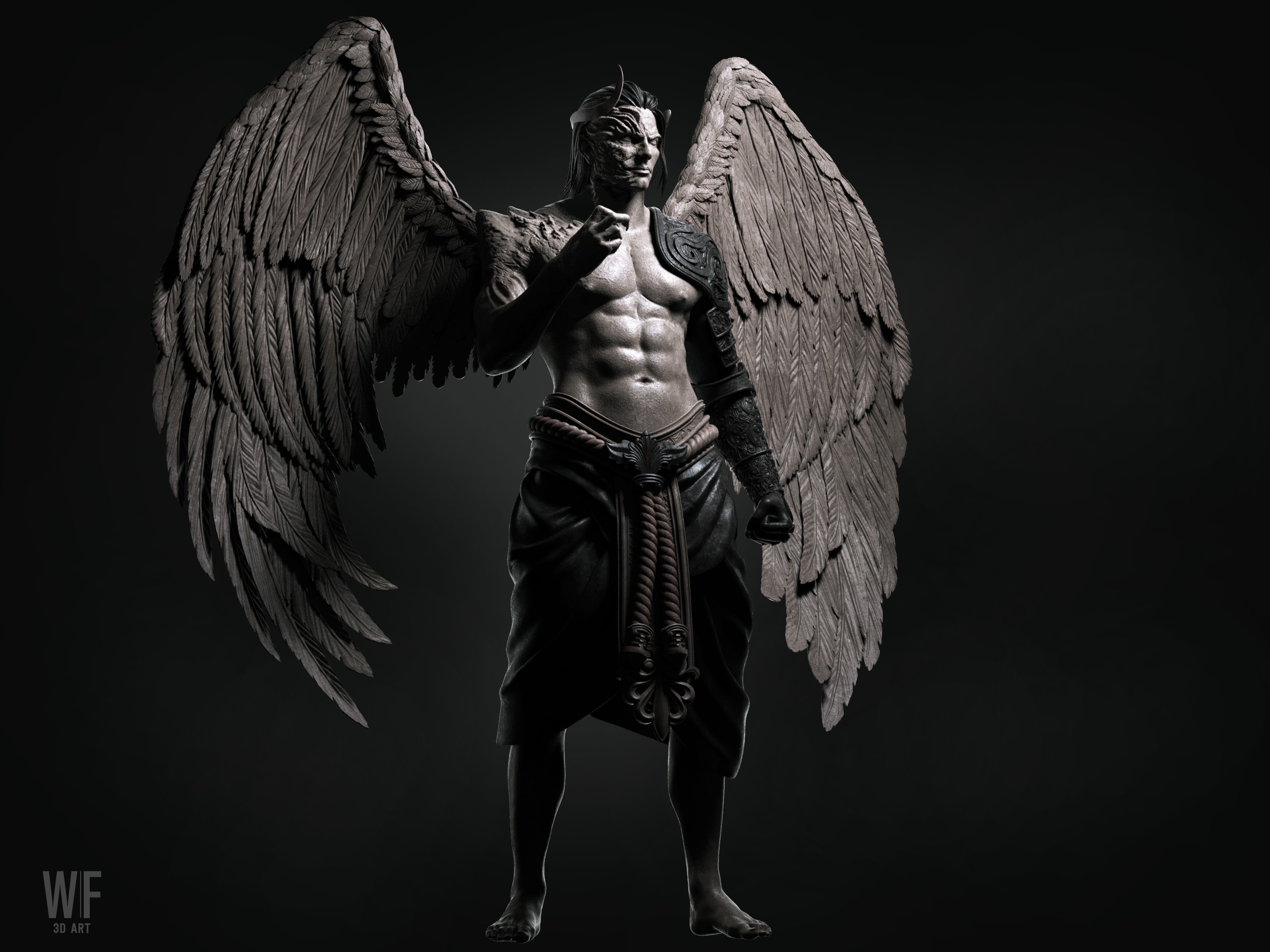 angels zbrush