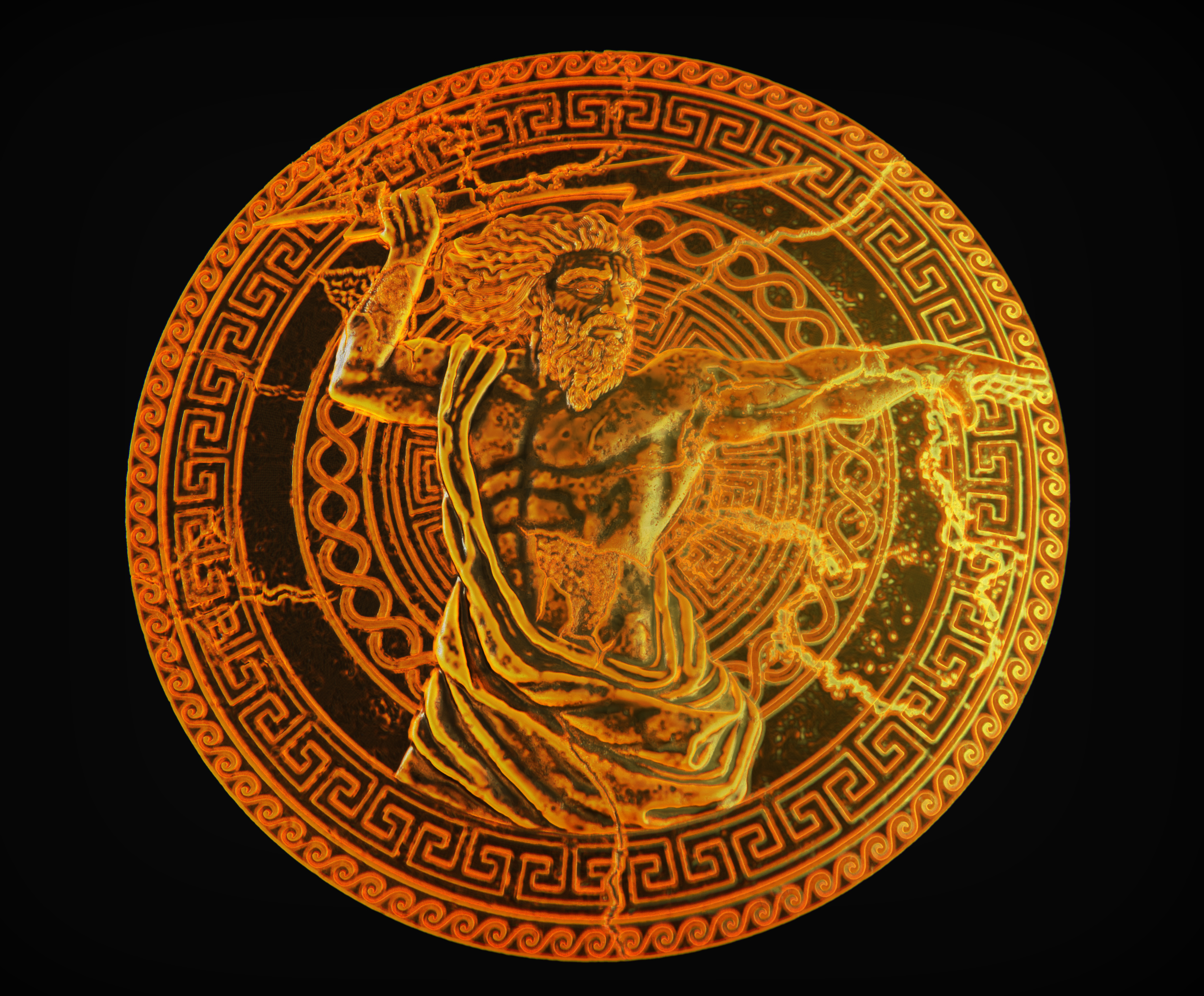 ZEUS Shield Relief - ZBrushCentral