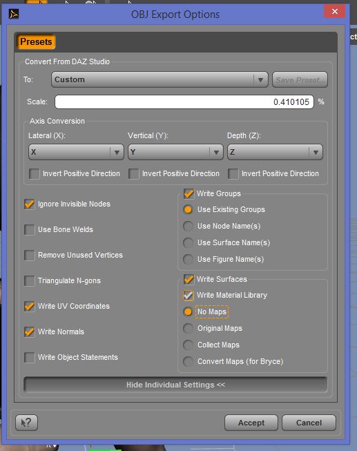 export daz to zbrush