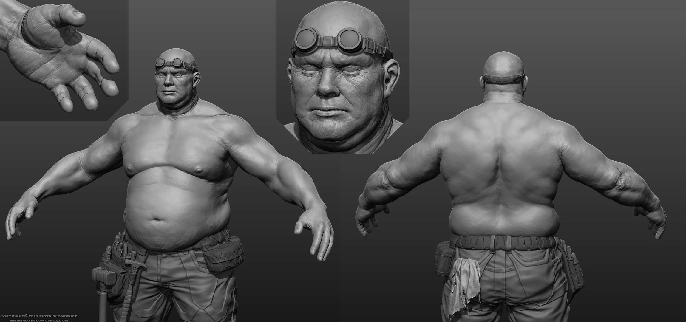 Chubby Male Model