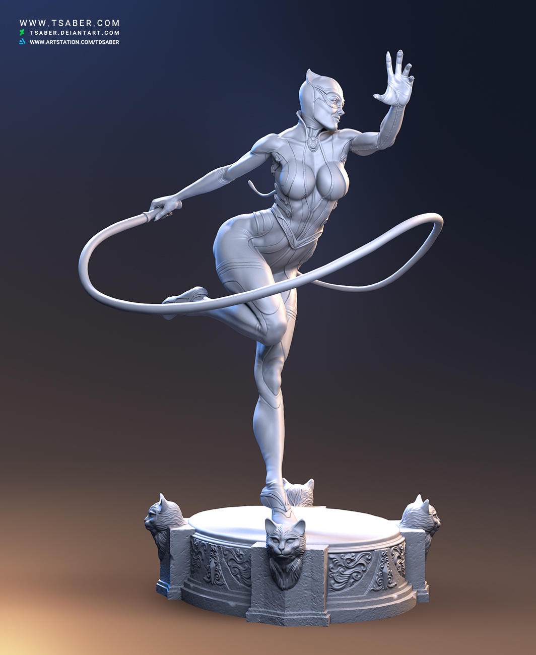 Catwoman%20statue-%20ZBrush%2007