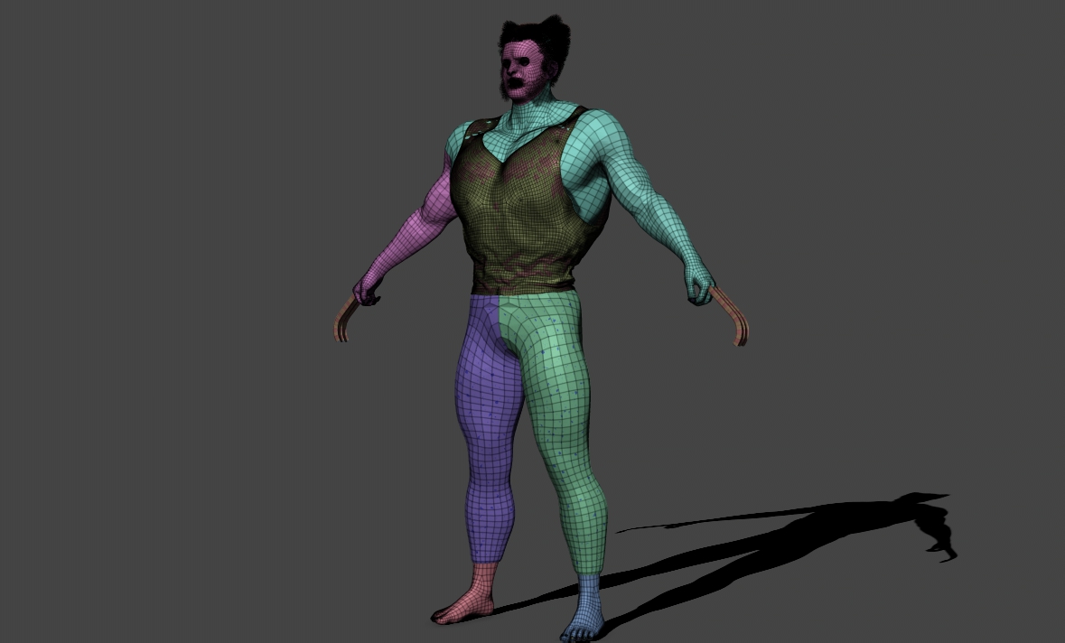 Wolverine wireframe