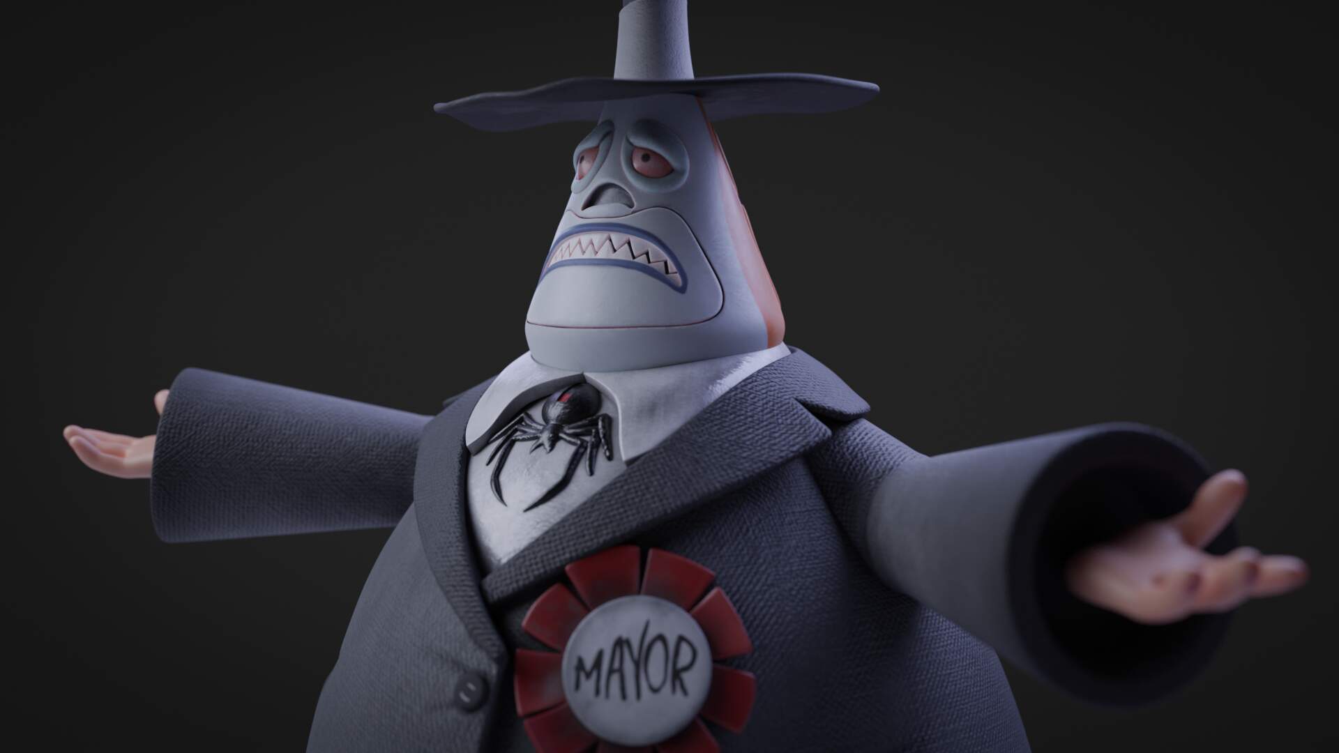 Mayor Of Halloween Town
 Halloween town Mayor Final ZBrushCentral