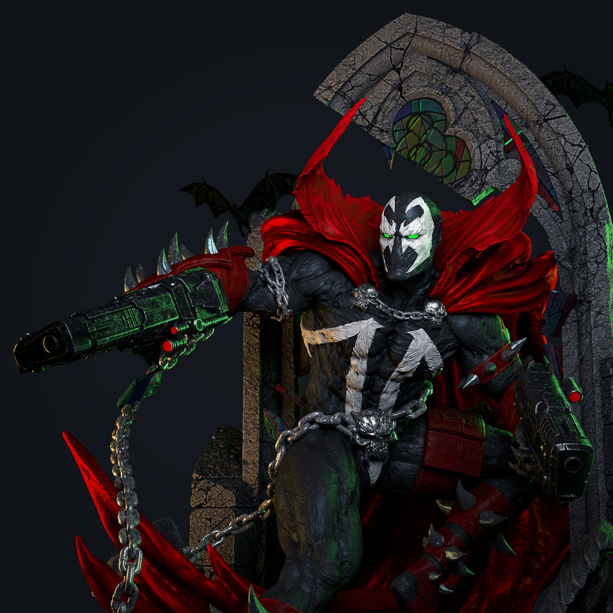 spawn animated figure