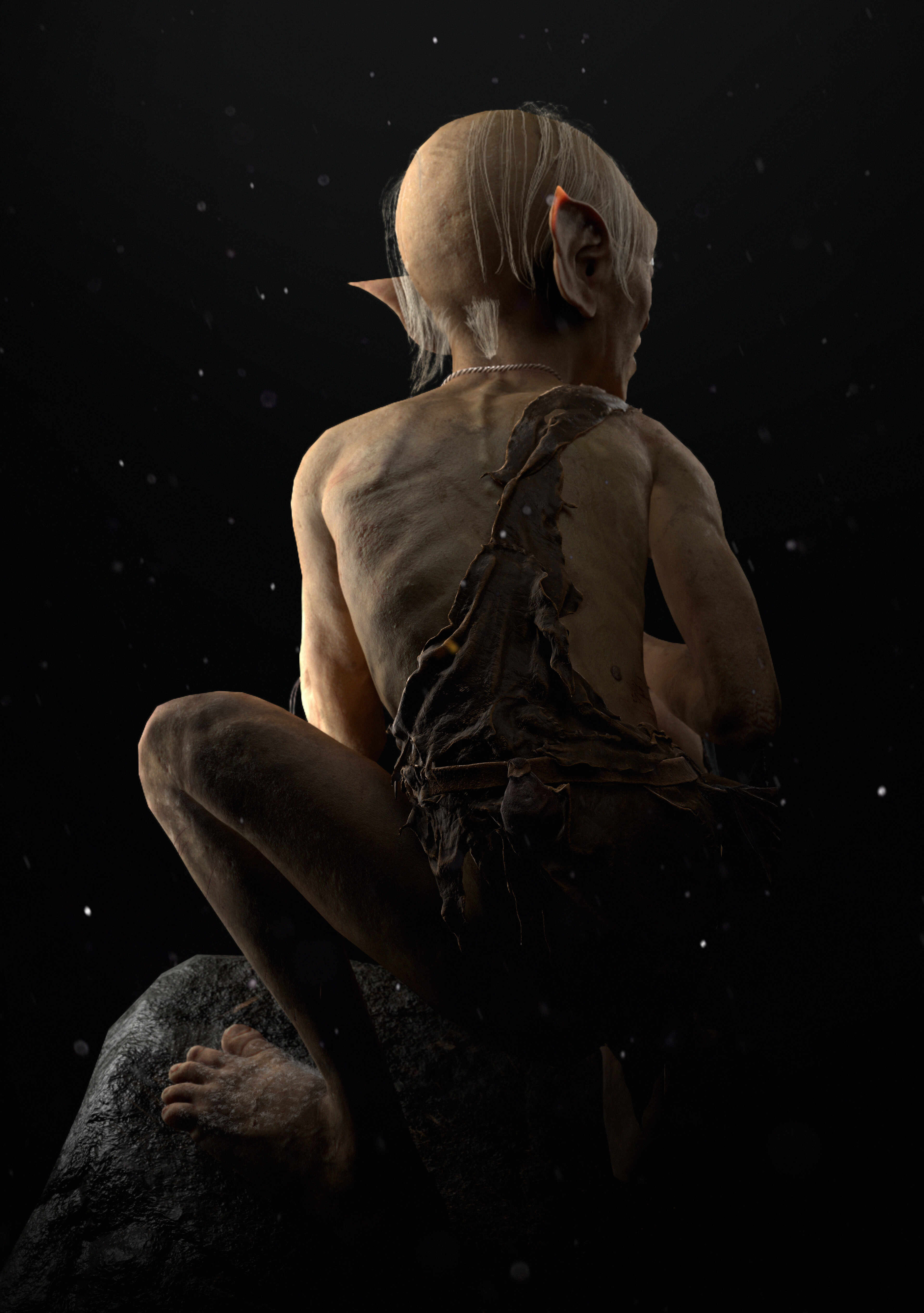 ArtStation - The Torment of Gollum