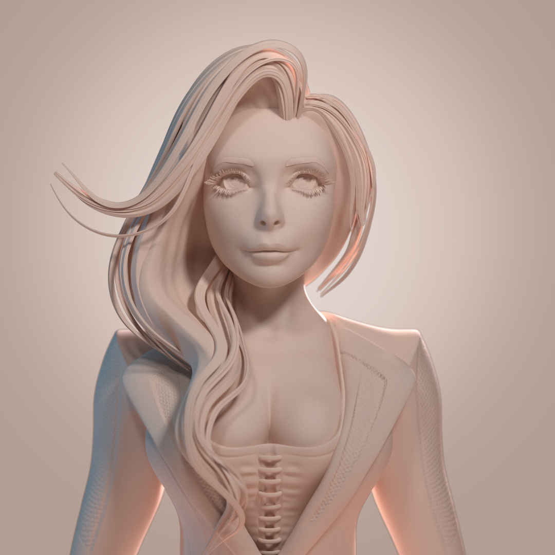 Scarlet Witch Final Clay