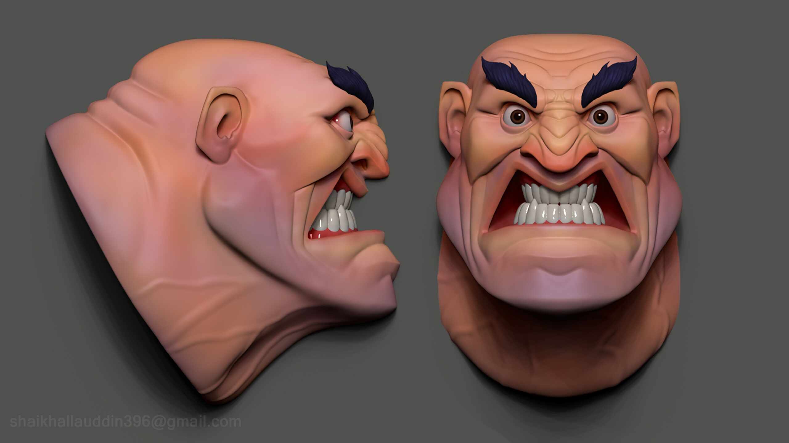 Stylized Head Sculpting ZBrushCentral