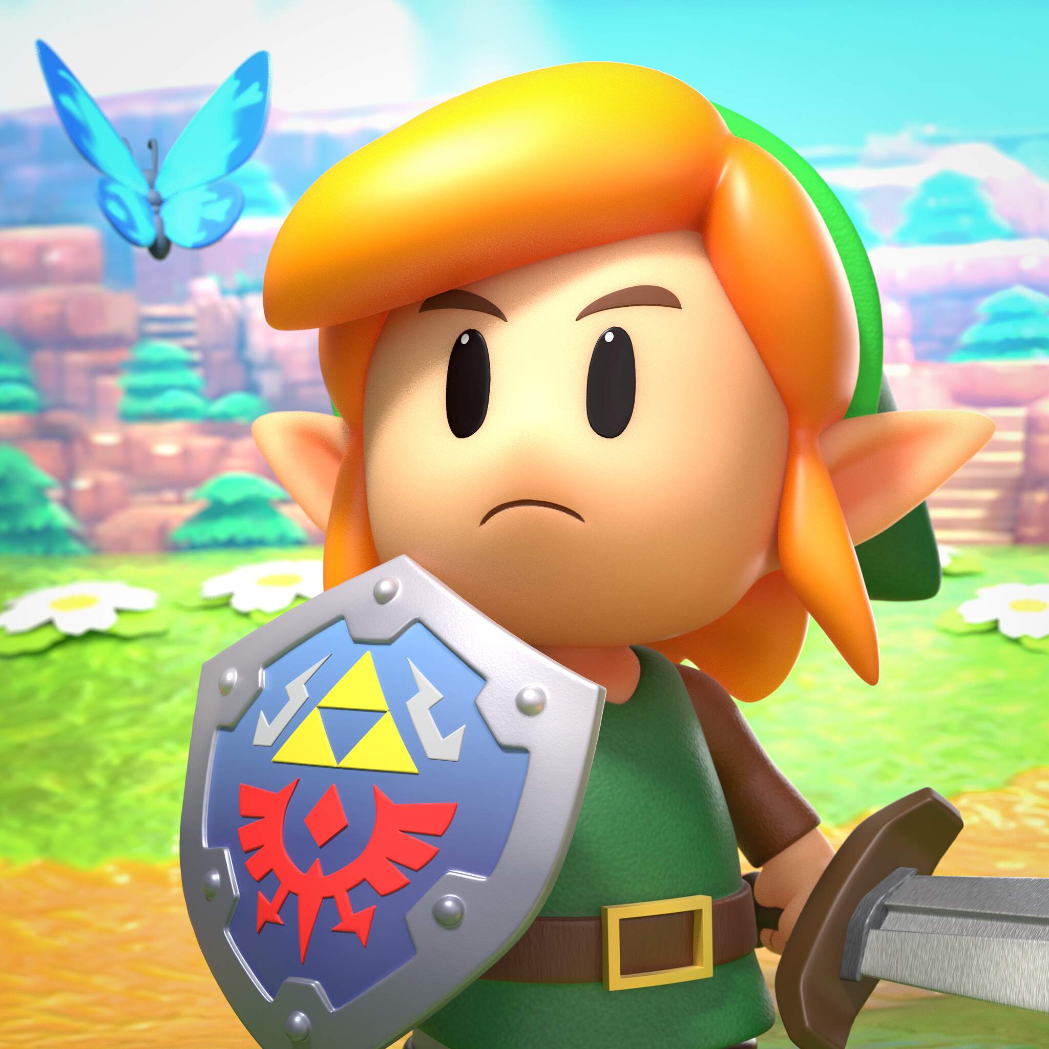 My updated version of Zelda: Link's Awakening : r/ZBrush