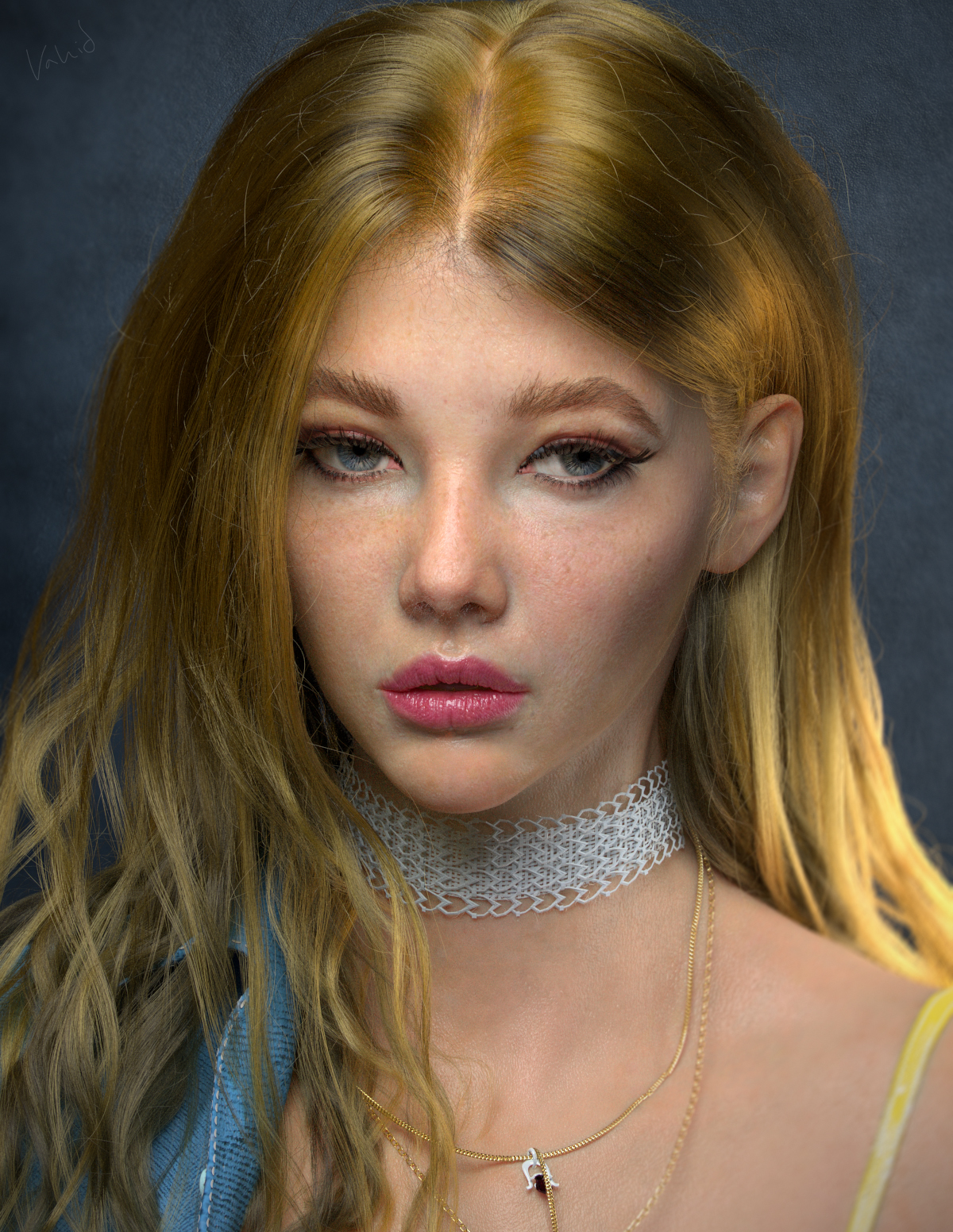Catherin by vahid ahmadi zbrush work2