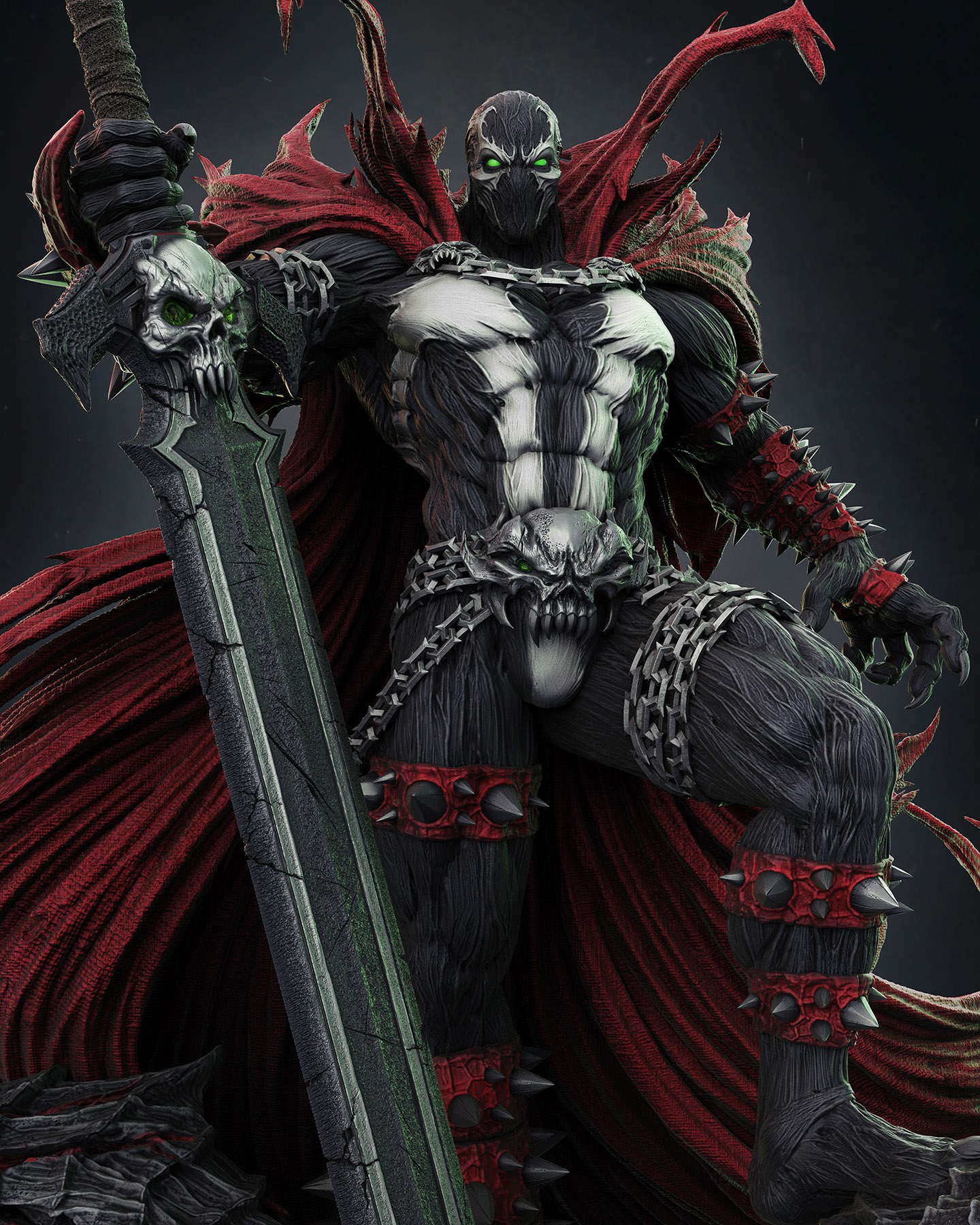 Spawn Fan Art ZBrushCentral
