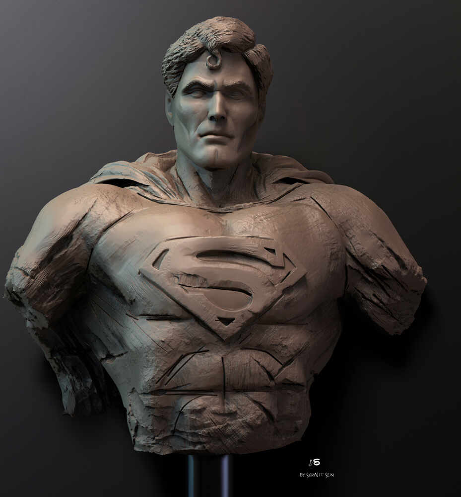 Superman_Digital_Sculpture_SurajitSen_May2021A_L
