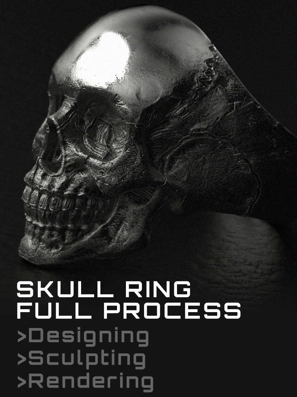 Skull Ring Full Process