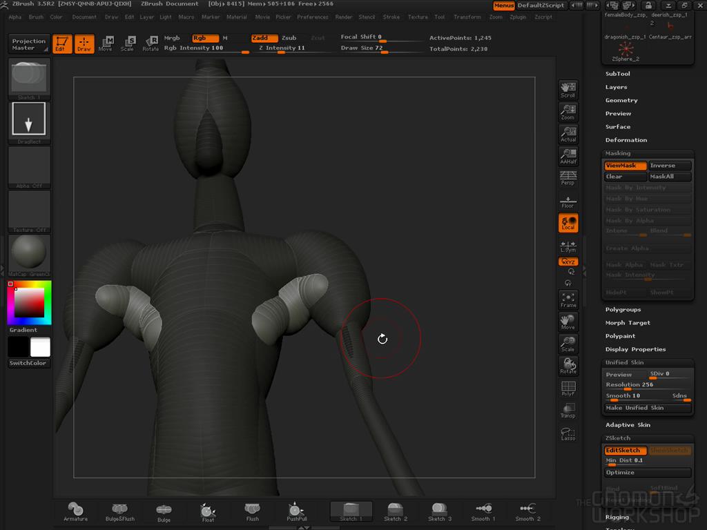 [Gnomon.WorkShop.-.ZSpheres.2.Learning.Series.-.ZBrush.3.5].2.Introduction.to.ZSketching_2012727.jpg