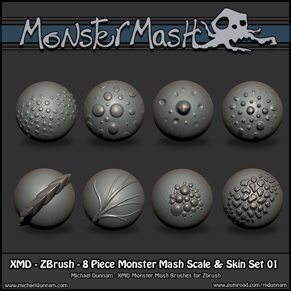 zbrush scales brush