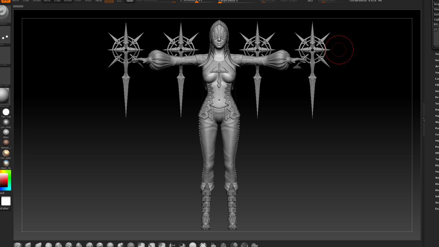 02 - High Poly Detailling Zbrush front.jpg