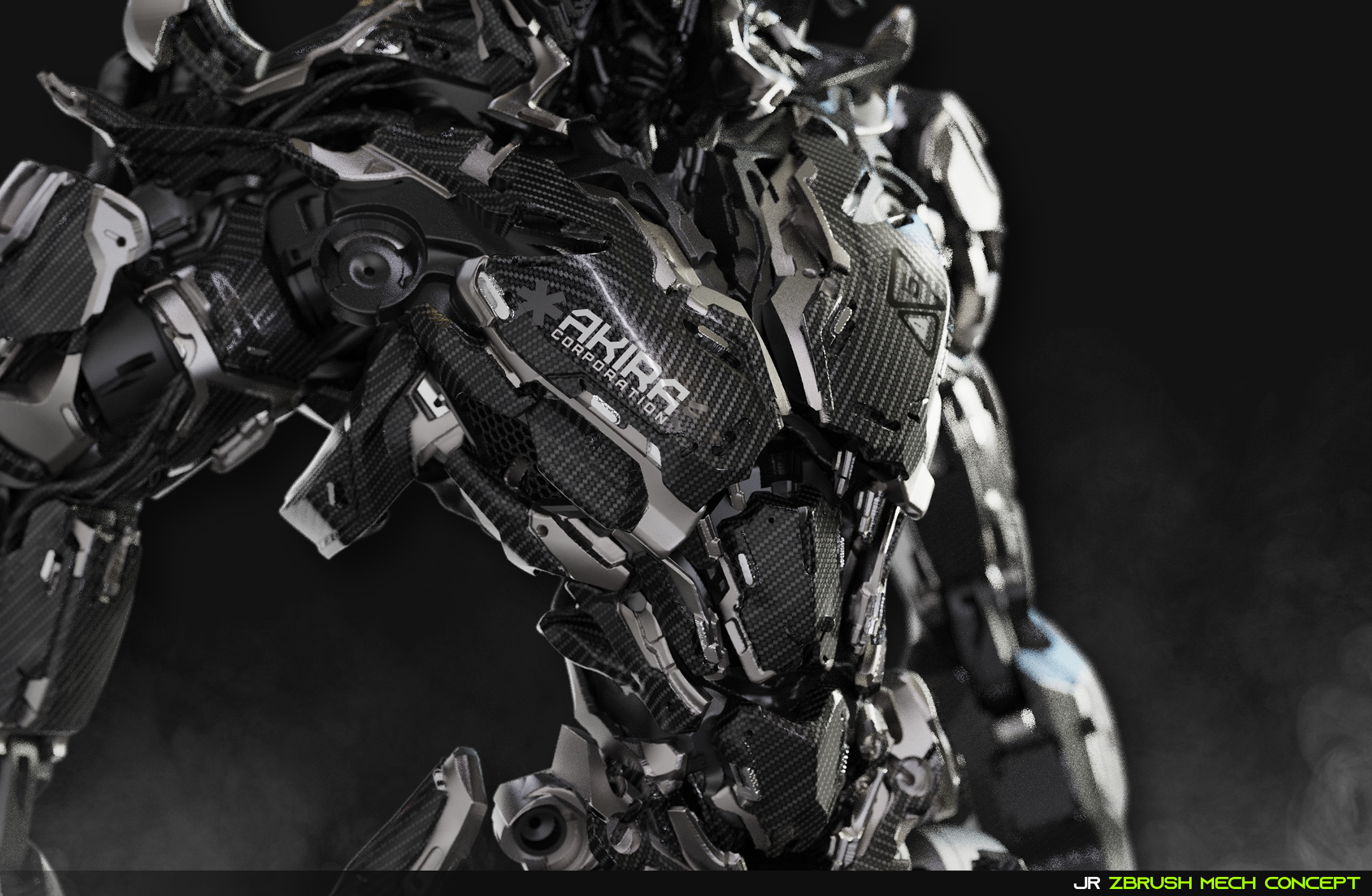 Zbrush Mech Concept Tutorial ZBrushCentral