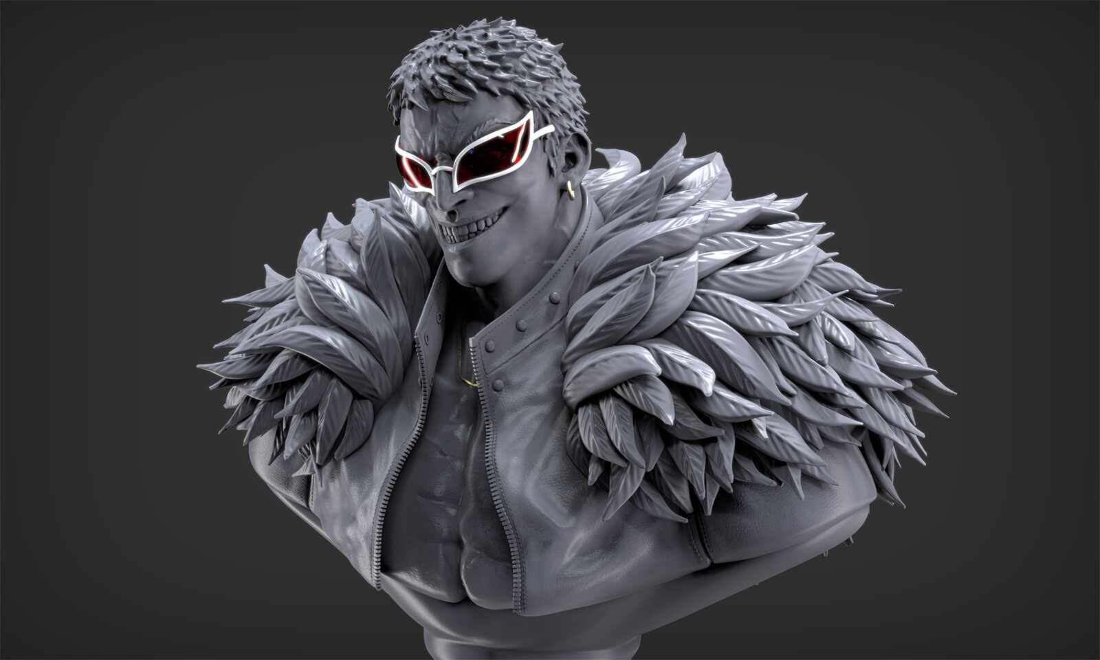 One Piece - Donquixote Doflamingo - Joker by MalpsDesigner on