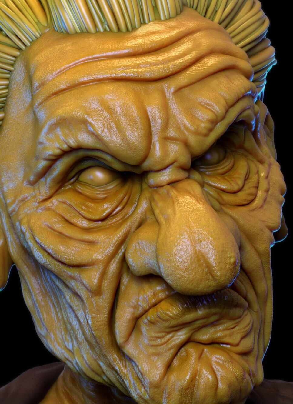 Witch_Digital_SCulpture_SurajitSen_Nov2024A