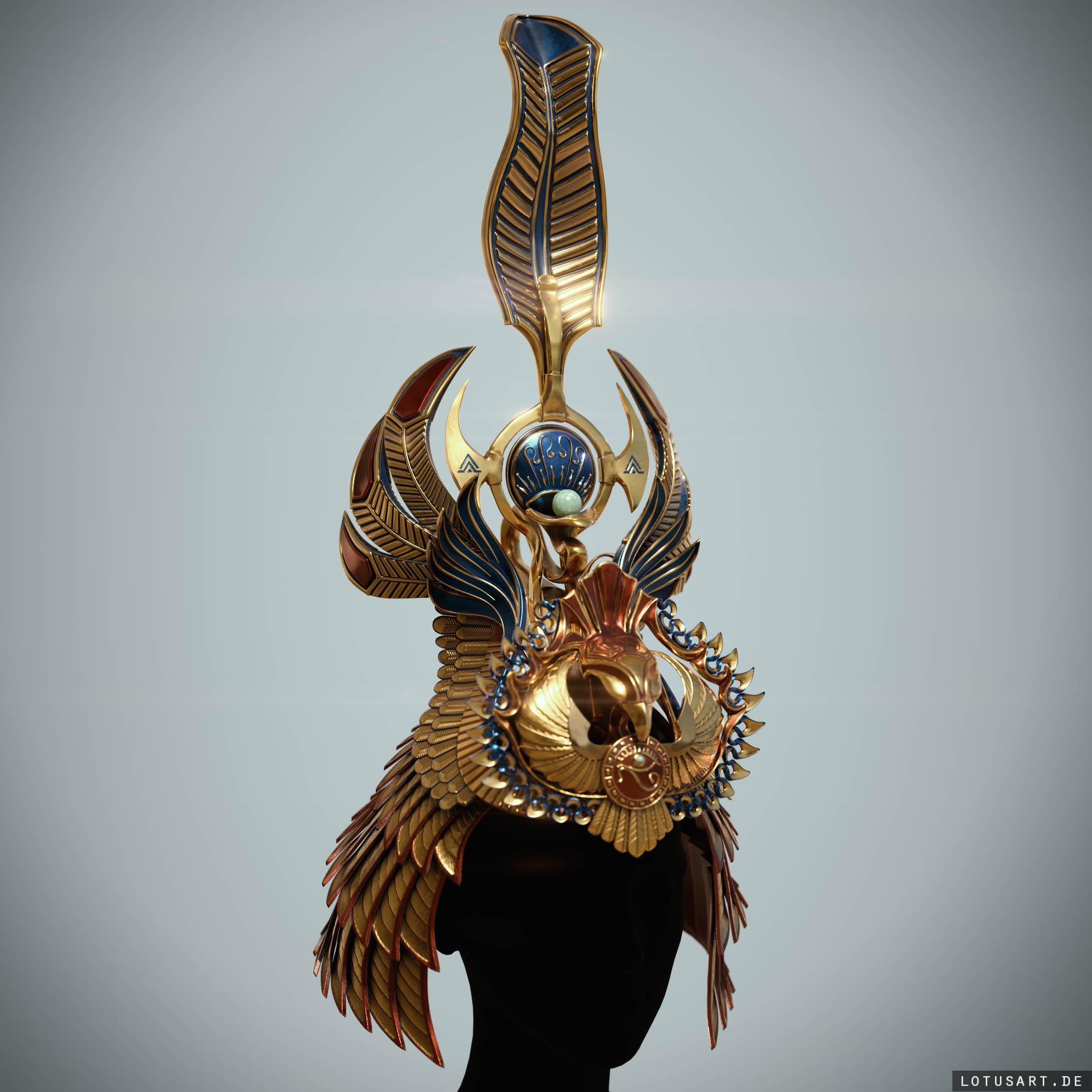 cleopatras_crown_substance_painter_texturing