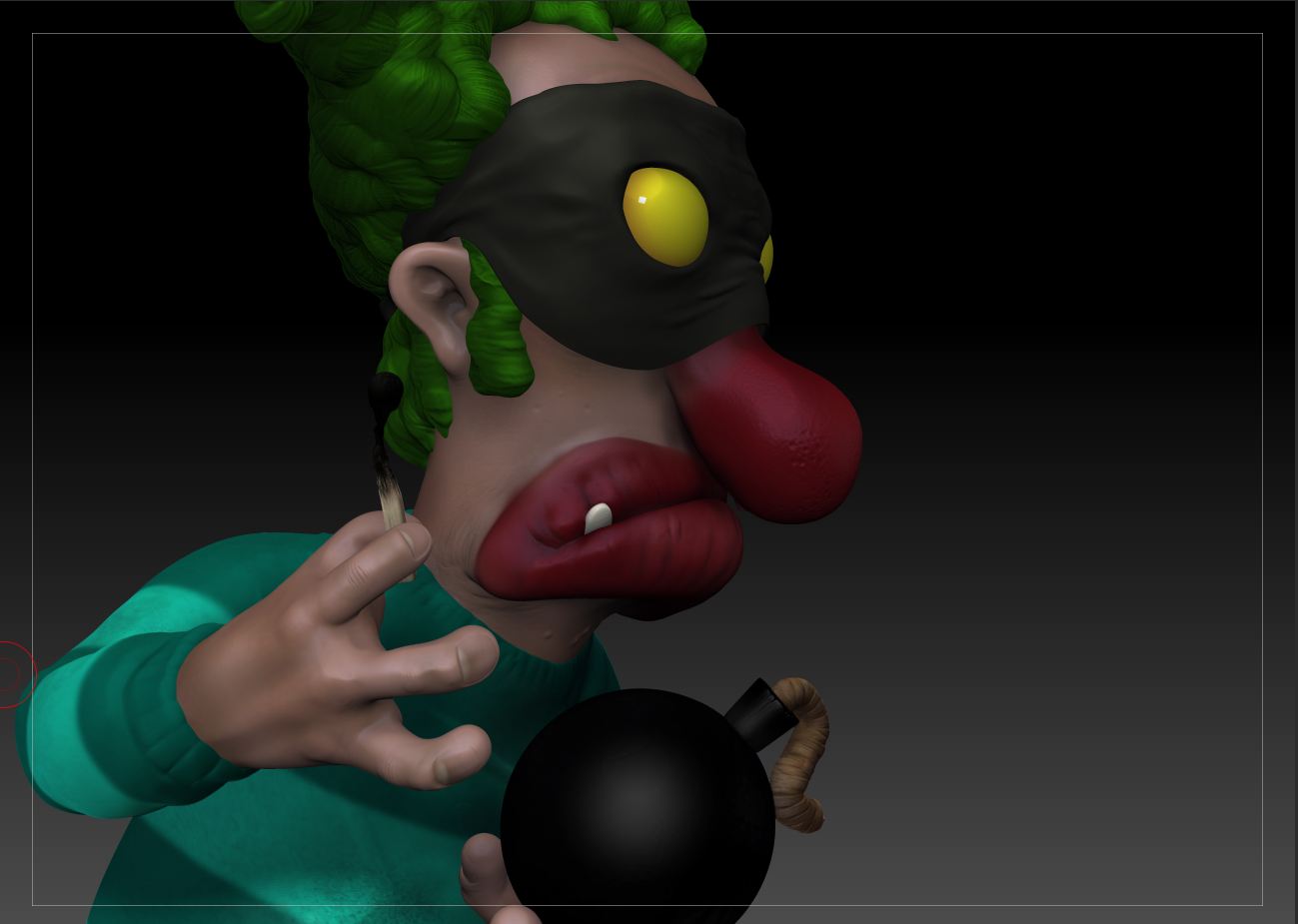 zbrush clown.JPG