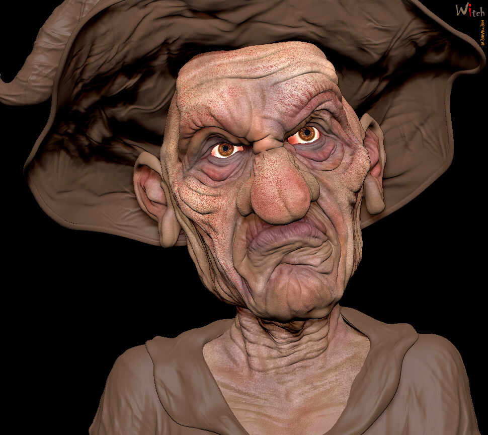 A3_Witch_Digital_Sculpture_SurajitSen_Nov2024_WIP2