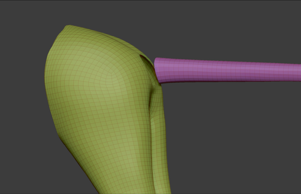 zbrush curve tube not on surface