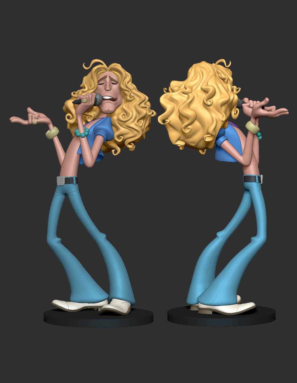 Robert plant action figure hot sale