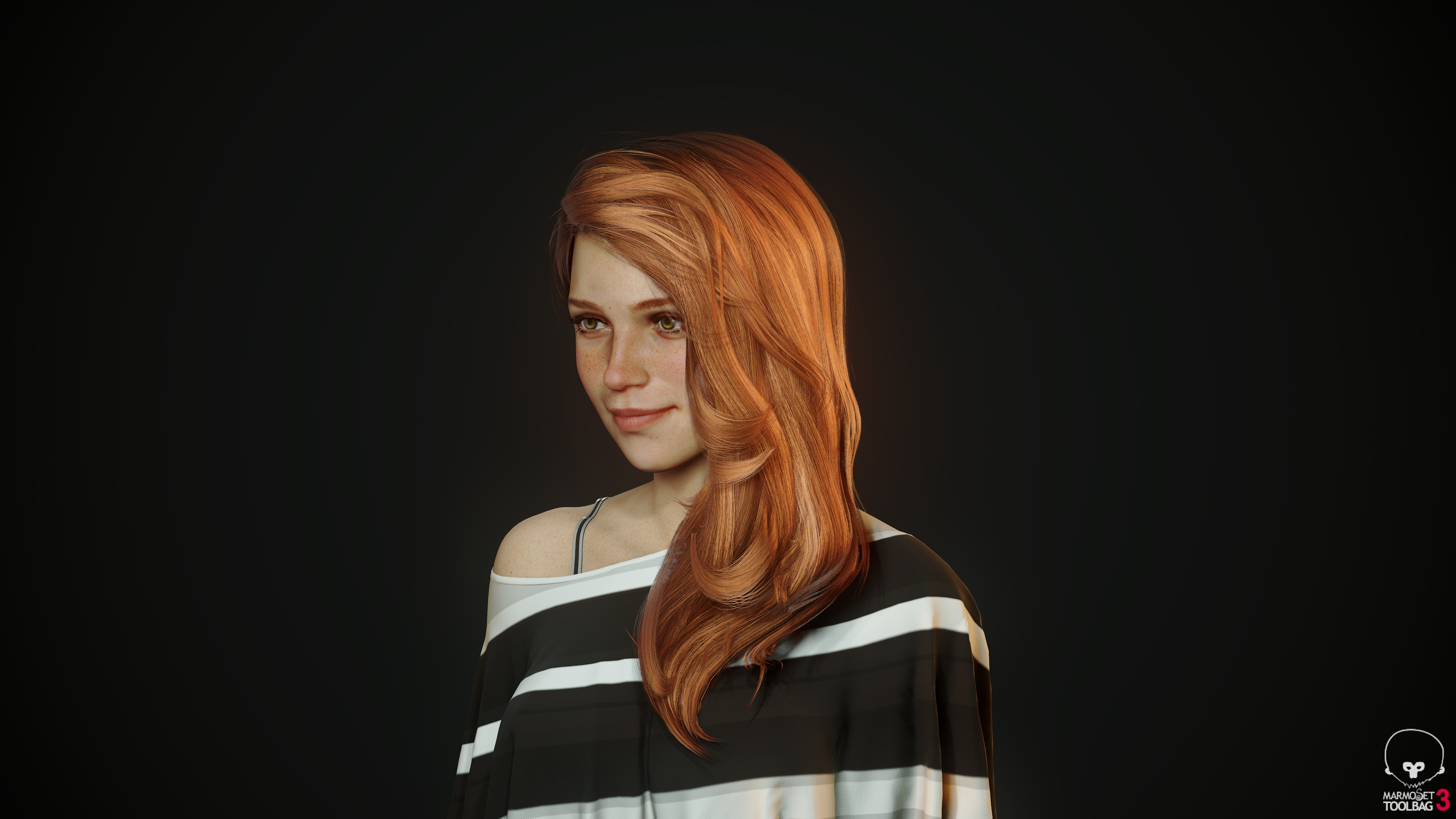 Girl Portrait Real Time Zbrushcentral