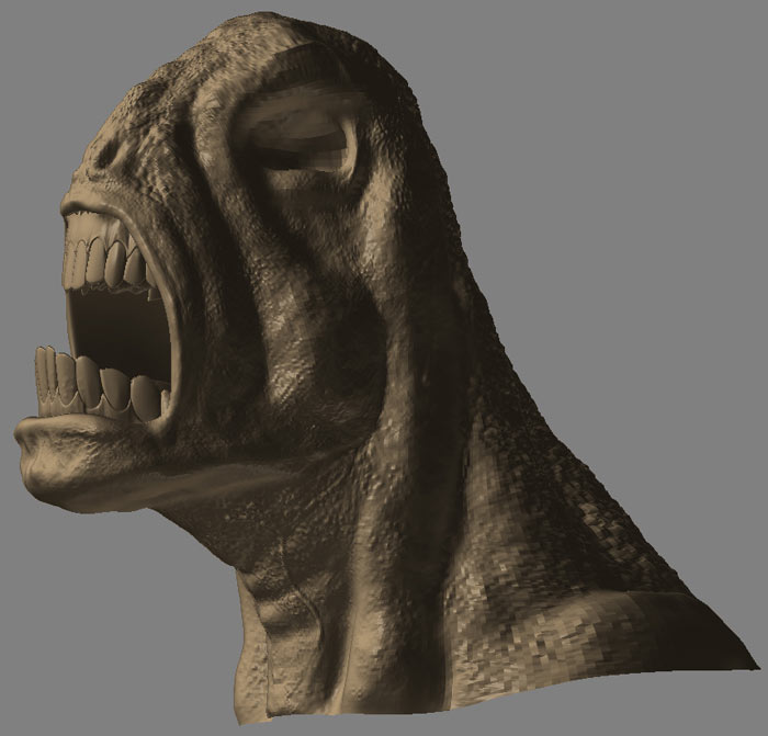first zbrush project