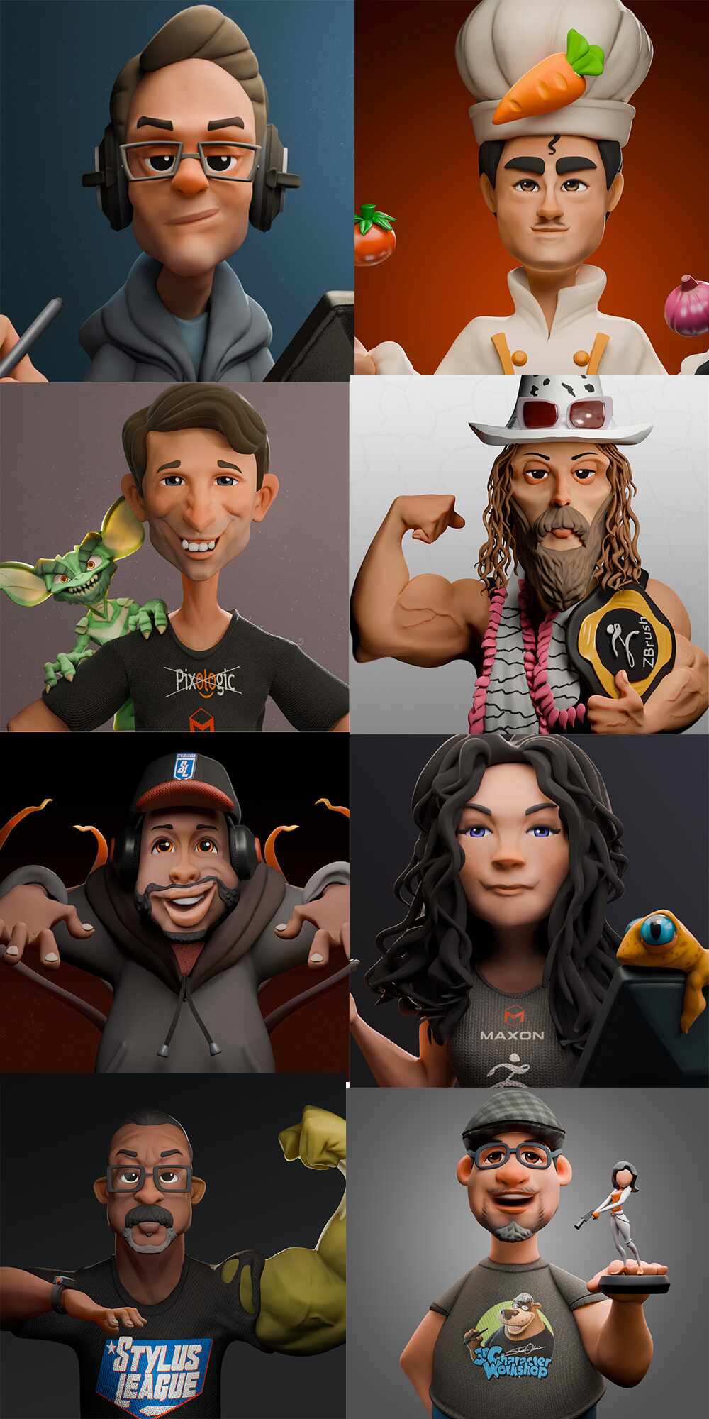 Zbrush Artist compilation