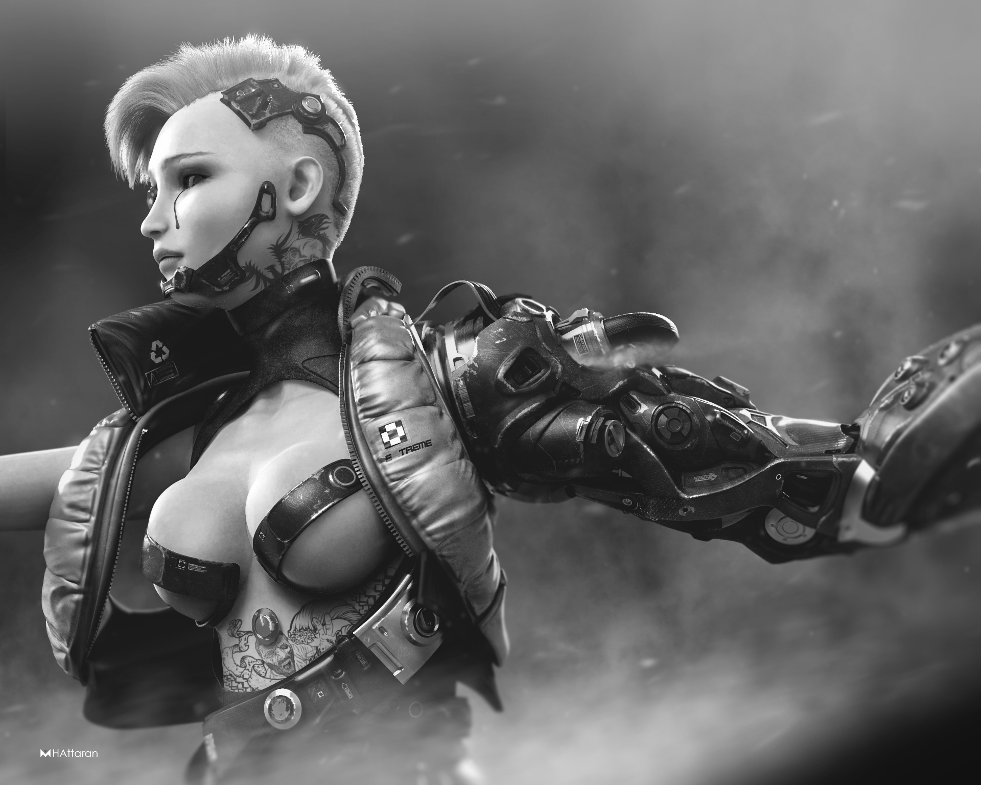 CyborgGirl_05BW