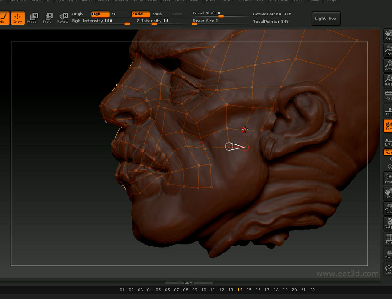 retopologizing zbrush